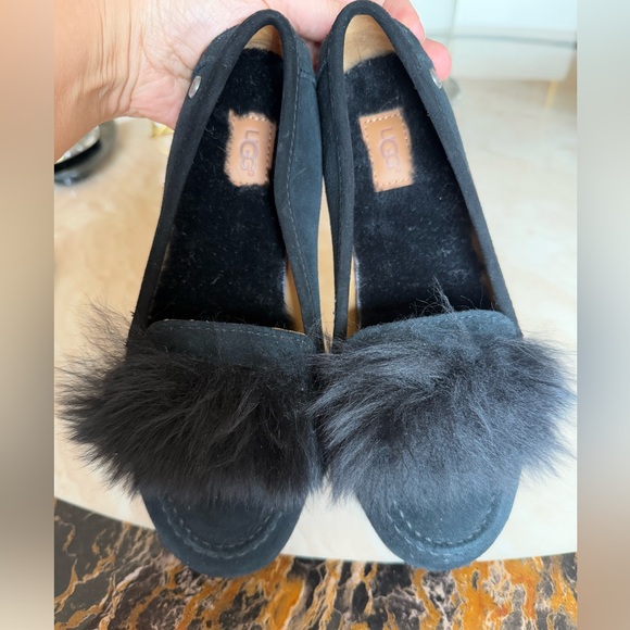 New UGG Kaley Wisp Genuine Shearling Trim Loafer 6 - Picture 8 of 8